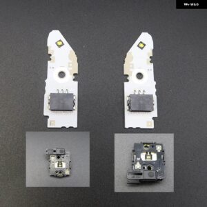 アウディ A3 2012-2015 車ヘルニア ヘッドライト DRL チップ バラスト チップ LED 回路基板光源ボード白色光マイクロチップ - 4X a pair