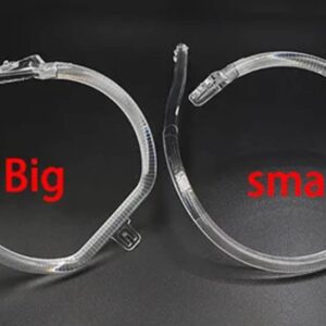 BMW 3シリーズ GT F34 2016-2020 DRL 絞りリング デイタイム ランニングライト 導光板 デイタイム ランニングライト チューブ - 1set left headlight