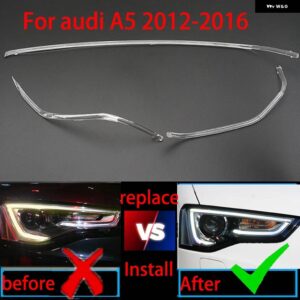 アウディ A5 S5 DRL デイタイム ランニングライト ライトガイドプレート デイタイム ランニングライト チューブ車 デイタイム ランニングライト ストリップ - 1set Left