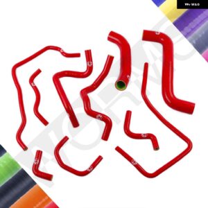 スバル シリコーン ラジエーター 冷却液ホース パイプキット インプレッサ WRX STI GRB GH 2008-2011 2009 2010 - Red