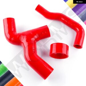 スバル シリコーン インタークーラーブースト Y ホース パイプキット インプレッサ WRX GDA GGA GDB フォレスター XT 2.5 - Red
