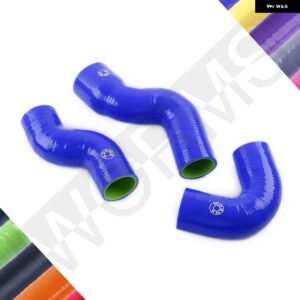 ランドローバー ディフェンダー TD5 1998-2016 シリコン インタークーラーブーストホース キット 用 - Blue