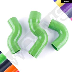 ランドローバー ディフェンダー TD5 1998-2016 シリコン インタークーラーブーストホース キット 用 - Green