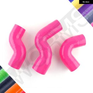 ランドローバー ディフェンダー TD5 1998-2016 シリコン インタークーラーブーストホース キット 用 - Pink