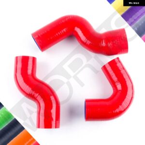 ランドローバー ディフェンダー TD5 1998-2016 シリコン インタークーラーブーストホース キット 用 - Red