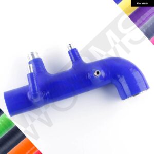 スバル シリコーン 吸気誘導ホース パイプキット インプレッサ WRX STI GC8 EJ20 VER 5 6 1998-2000 1999 - Blue