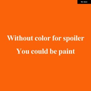 BMW ABS/カーボンカラーリアウィンドウルーフ スポイラー 3 M3シリーズ 320I 325LI 328I E90 2006-2011 - Unpainted Primer