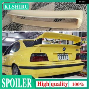 BMW E36 M3 スポイラー 1990-2000 M3シリーズ スポイラー ライト ABS プラスチック 素材未塗装 スポイラー E36 M3 スポイラー - Unpainted Primer