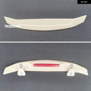 アウディ A4 S4 B8 B8.5 B9 2009-2015 装飾 ABS プラスチック ペイント塗装色リア トランク スポイラー - Unpainted