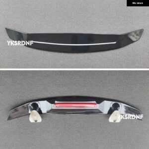 アウディ A4 S4 B8 B8.5 B9 2009-2015 装飾 ABS プラスチック ペイント塗装色リア トランク スポイラー - Gloosy　Black