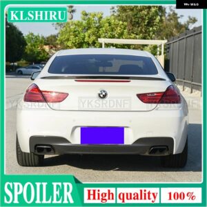 BMW 6シリーズ F06 M6 F12 F13 カーボンリア トランク スポイラー テールウイング 640I 640D 650I 2011-2017 カースタイリングリアウイング - 2 - Door