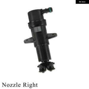 BMW フロント ヘッドライト ウォッシャーノズルジェット/カバー キャップシェル未塗装 X3 E83 LCI 2006-2010 M 空力キット - Nozzle Right