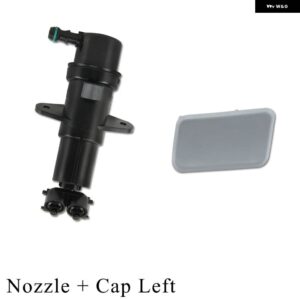BMW フロント ヘッドライト ウォッシャーノズルジェット/カバー キャップシェル未塗装 X3 E83 LCI 2006-2010 M 空力キット - Cap Nozzle Left