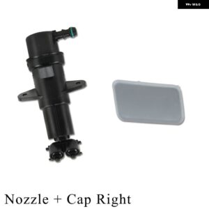 BMW フロント ヘッドライト ウォッシャーノズルジェット/カバー キャップシェル未塗装 X3 E83 LCI 2006-2010 M 空力キット - Cap Nozzle Right