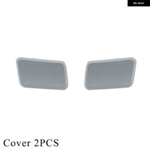 BMW フロント ヘッドライト ウォッシャーノズルジェット/カバー キャップシェル未塗装 X3 E83 LCI 2006-2010 M 空力キット - Cap 2PCS