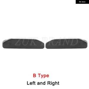 BMW ヘッドランプ ウォッシャーノズルカバー ヘッドライト ウォータースプレージェットキャップ蓋 3シリーズ E46 316 318 320 323 325 328 330 M3 未塗装 - Pair(B Type)