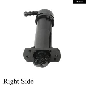 アウディ ヘッドライト ウォッシャーポンプ ヘッドランプ 水スプレーノズルジェット アクチュエーター Q7 2007-15 - Right　side