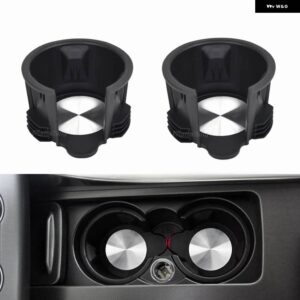 ランドローバー LR087454 LR3 LR4 38596 レンジローバー スポーツセンターコンソール フロントカップホルダー 挿入カースタイリング - 2 pcs chromium