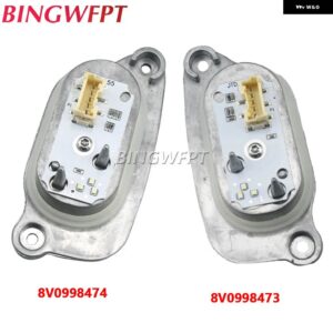 アウディ 8V0998473 LED DRL キセノン ヘッドライト L B011482-A 90070222 モジュール光源 R B101139-A 8V0998474 90070223 A3 S3 - a　pair