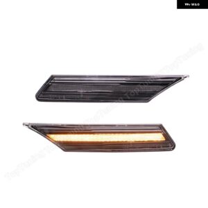 ポルシェ 2X タイカン 4S セダン 2020-UP アンバー バンパー フェンダー LED サイド マーカー ライト ターン シグナル インジケ - clear