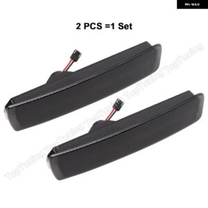 BMW 2個 Z3 ロードスター M クーペ 1997-2002 ロードスターコンバーチブル 2 ドア 1996-2002 LED フロント サイドマーカー ランプフェンダー ライト - smoke