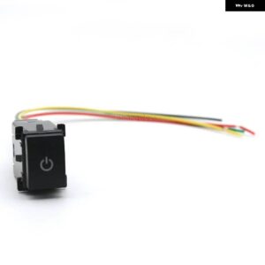 スバル 1PC フォレスター SK 2019-21 インテリア LED スイッチ フロント フォグライト バックミラー 加熱 プッシュボタン 音 - Power