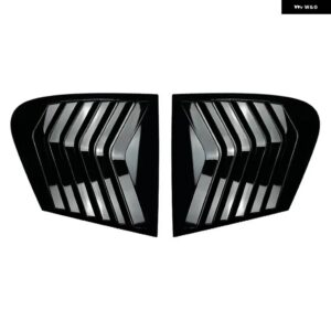 BMW F20 1シリーズ 118I 120I 2011-2019 サイドウィンドウ スポイラー スプリッターカバー - Glossy Black