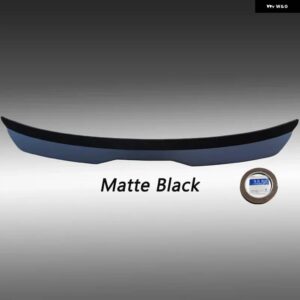 アウディ A4 B8 8.5 アバント/オールロード 2008-2016 リア トランク ルーフ スポイラー リアルーフリップ スポイラー ウィング テール翼 - Matte Black