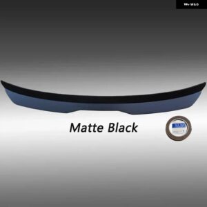 アウディ A3 スポーツバック 8P フェイスリフト 2004-2013 リアルーフ スポイラー ウイング 車リアテールウイング 装飾 汎用 チューニング - Matte　Black
