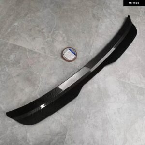 BMW 1シリーズ E81 E87 2004-2011 ハッチバック 120I 118I M135I 116I リアブーツルーフリップキャップ スポイラー ウィング 車リアテールウィング トリム - Carbon Look B