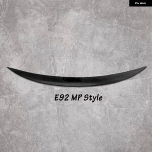 BMW E92 E93 3シリーズ 320I 320D 325I M3 MP スタイルリア トランク スポイラー ブーツリップ スポイラー ウイングリア蓋テール翼 装飾 - E92 MP Style