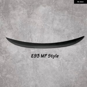 BMW E92 E93 3シリーズ 320I 320D 325I M3 MP スタイルリア トランク スポイラー ブーツリップ スポイラー ウイングリア蓋テール翼 装飾 - E93 MPStyle