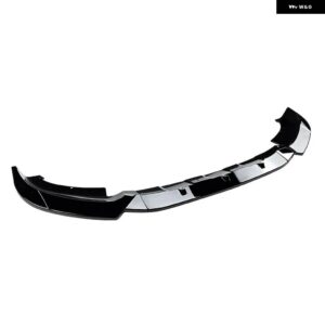 BMW X3 F25 X4 F26 M スポーツ フロント バンパー リップ スポイラー スプリッター ディフューザー M40I XDRIVE 20I 28I 30I 35I 20D 30D 35D 2014-2017 - Gloss Black