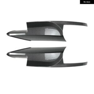 BMW F10 F11 M5 2011-2017 フロントバンパー スプリッターリップ スポイラー ディフューザーガードサイドスプリッターカバー リップ フォグランプ エアベン - Carbon Look A