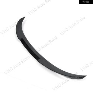 BMW E90 M4 スタイル リア スポイラー セダン 3シリーズ 323I 325I 328I 335I 335XI M3 2005-2012 トランク ウイング チューニング カーボン - Gloss Black