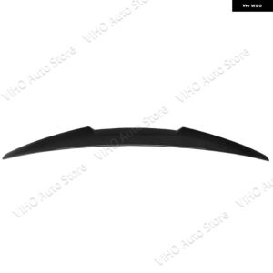 BMW F10 F18 M5 リア トランク スポイラー M4 スタイル 5シリーズ 520I 525I 528I 530I 535I 2010-2017 ルーフウイングカーボンルック ABS トリム - Gloss Black