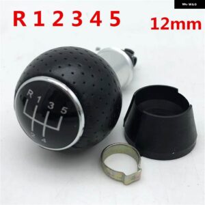 アウディ 12MM /23MM カースタイリングギア シフトノブ レバーシフター ゲートルブーツカバー ケース A3 S3 8L 1.6L 2001 2002 2003 - r12345knob　12mm