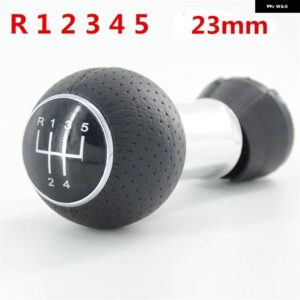 アウディ 12MM /23MM カースタイリングギア シフトノブ レバーシフター ゲートルブーツカバー ケース A3 S3 8L 1.6L 2001 2002 2003 - r12345knob　23mm