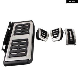 アウディ A3 8V 8Y S3 RS3 スポーツバック カブリオ 2012-2020-23 アクセルブレーキ フットレスト ペダルカバー パッドアクセサリー - Footrest MT 4pcs