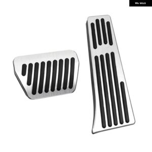 BMW 3シリーズ G20 G21 2019-21 ツーリングカーアクセルブレーキ フットレスト ペダルカバー 滑り止めパッドアクセサリー - AT 2pcs