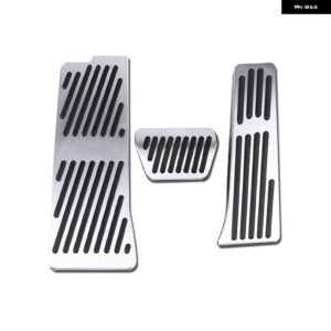 BMW 3シリーズ G20 G21 2019-21 ツーリングカーアクセルブレーキ フットレスト ペダルカバー 滑り止めパッドアクセサリー - Footrest AT 3pcs