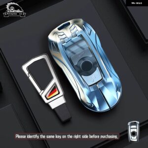 BMW 合金キーケースカバー F20 F30 F31 F34 F10 F11 X3 F25 X4 I3 M3 M4 5 1 3シリーズ スタイリングアクセサリー - silvery pro
