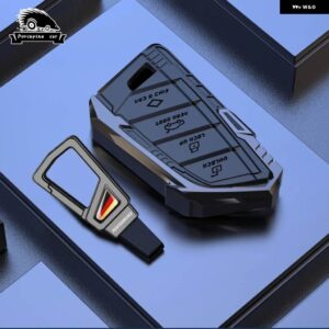 BMW 合金キーケースカバー バッグ F20 G20 G30 X1 X3 X4 X5 G05 X6 X7 G11 F15 F16 G01 G02 F48 アクセサリーホルダーシェルキーホルダー - Black A