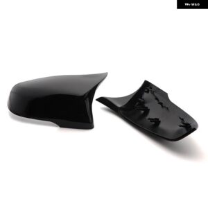 BMW M LOOK カーボンサイドバックミラー キャップウイングカバー X1 X2 Z4 1シリーズ F48 F49 F39 F52 F40 G29 トヨタ スープラ - black