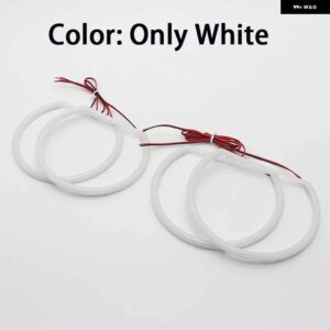 BMW 超高輝度優SMD スイッチバック LED エンジェルアイリング DRL キット E83 X3 2003-2010 アクセサリー - WHITE