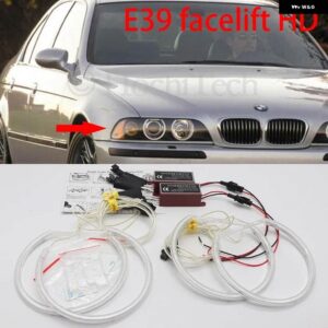 BMW CCFL エンジェルアイズ リングキット デイライト 5シリーズ E39 525I 528I 530I 540I 1997-00 フェイスリフト前のアクセサリー - E39 Facelift