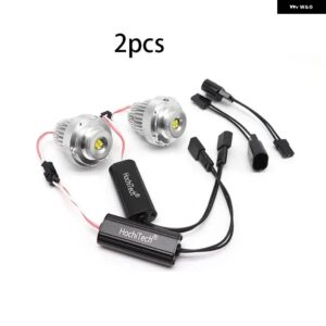 BMW LED エンジェルアイリングライト自動ライト 6000K 5シリーズ E60 E61 LCI ハロゲン ヘッドライト 545I 550I 535I 530I 520I 07-10 - 2pcs Light