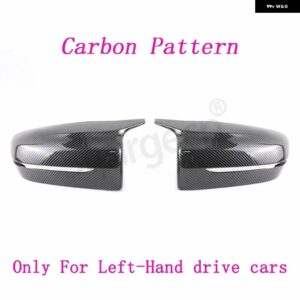 BMW 4 5 7 8 I3 I4 I7シリーズ G30 G31 G38 G22 G11 G12 サイドウイング交換用ミラー カバー リアビュータイプ - Carbon Pattern-2pcs