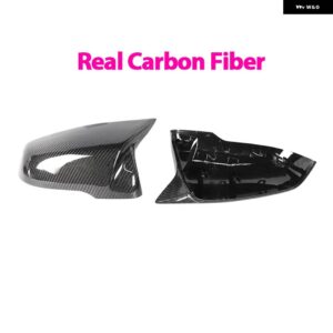 BMW カーボン M ブラックサイドミラー カバー キャップ 1 2シリーズ F44 F40 Z4 G29 X1 F48 F49 X2 F39 トヨタ スープラ 2019-2023 - Real Carbon Fiber