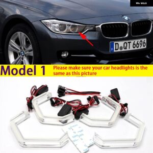 BMW M4 象徴 LED クリスタルエンジェルアイキット 3シリーズ F30 F31 F34 F35 M3 316I 318I 320I 328I 330I 335I 340I 316D 318D 11-16 - model 1